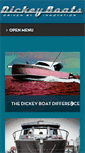 Mobile Screenshot of dickeyboats.co.nz
